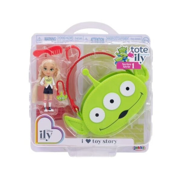 Disney Other - Disney Ily Tote-ILY-Teenies 2.25 inch Tall Aliens/Toy Story Inspired Doll with M